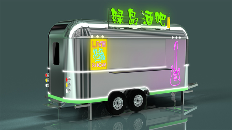 牽引式餐車
